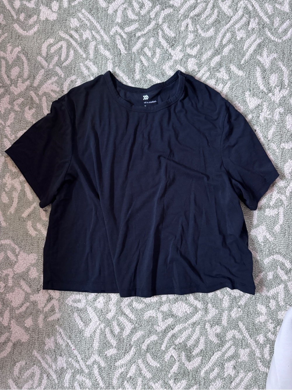 All in Motion Cropped Tee